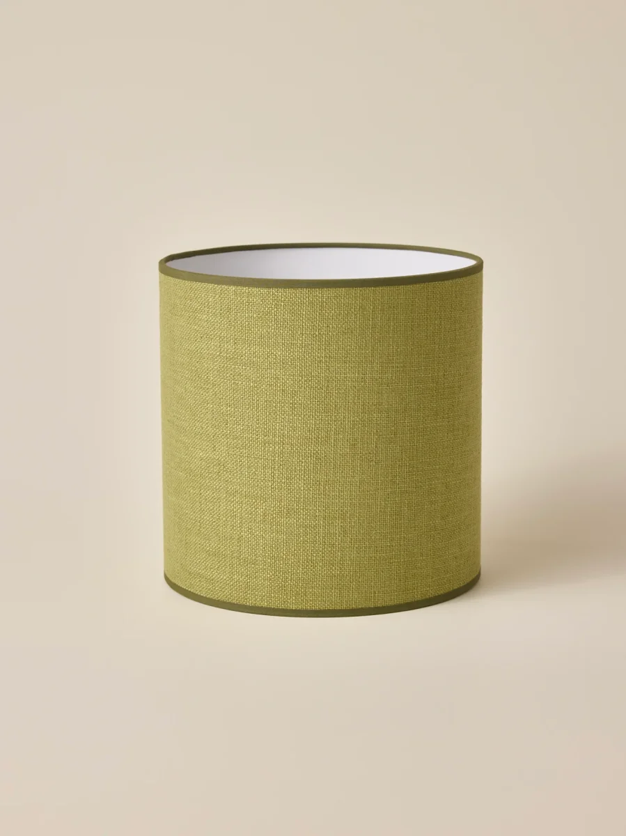 Abat-jour seventies olive - petit modèle Victoire – Image 2