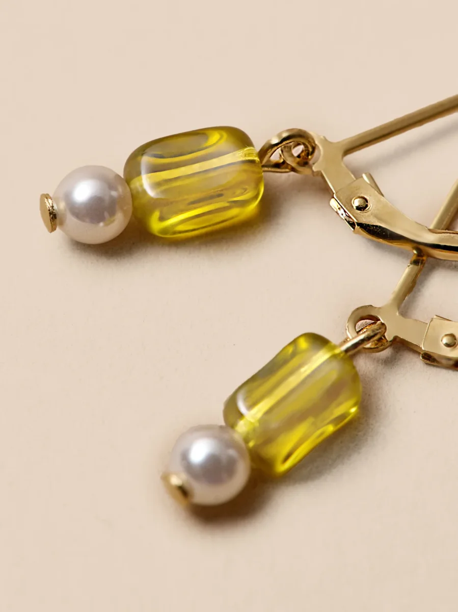 Boucles d'oreilles Léontine - Collection Cyrillus X Chic Alors – Image 3